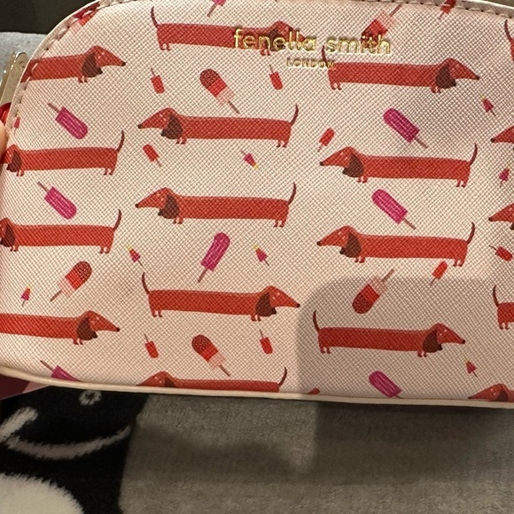 sausage dog dachshund daxie small bag fenellla smith new / gift pattern - Picture 14 of 14